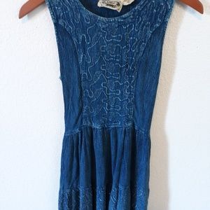 24 KARAT BOHO VINTAGE DRESS SIZE M